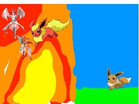 Flareon and Eevee