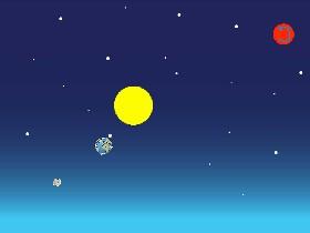 Solar system simulator