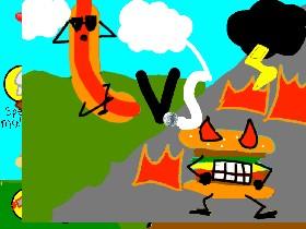 Sawsage vs Hamburger 1