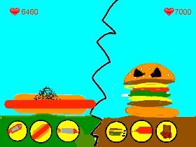 Sawsage vs Hamburger 1