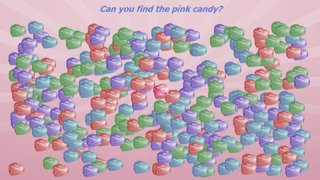 Candy Heart Search