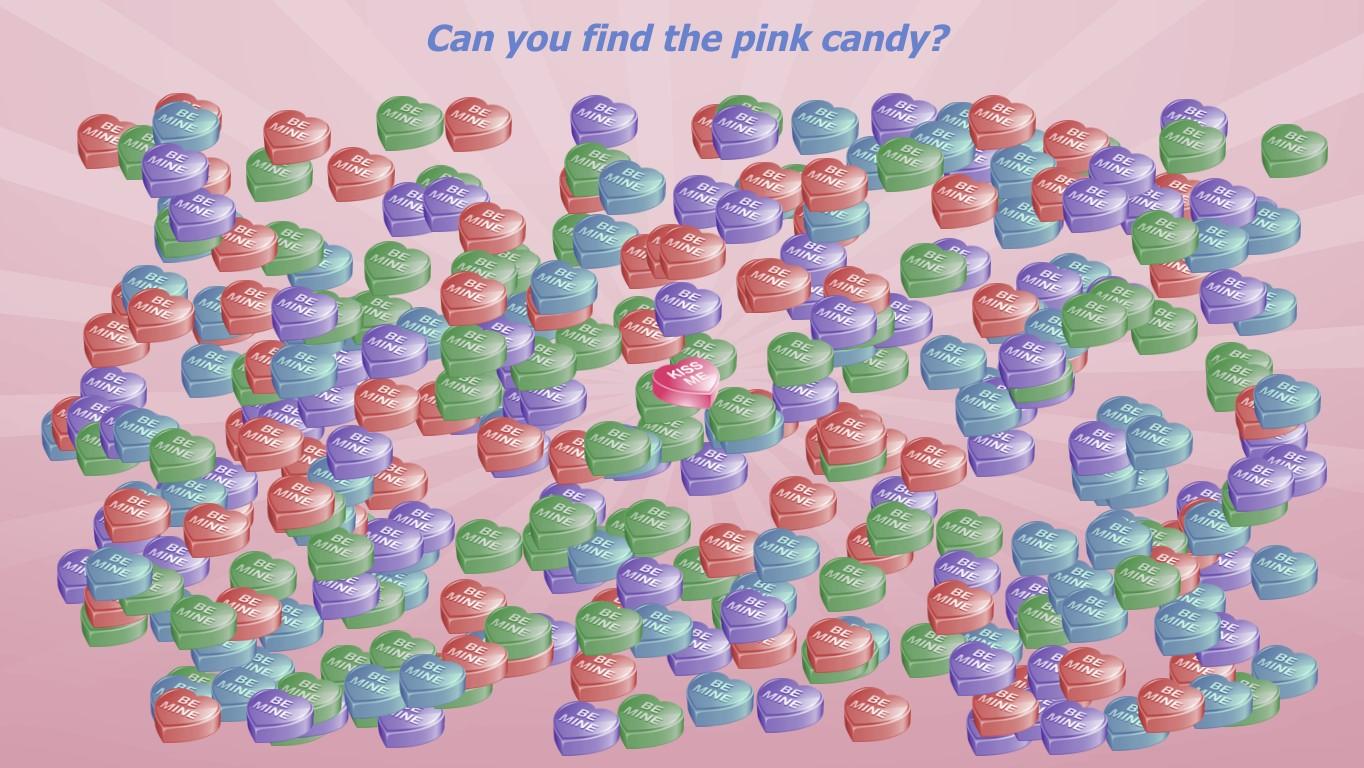 Candy Heart Search