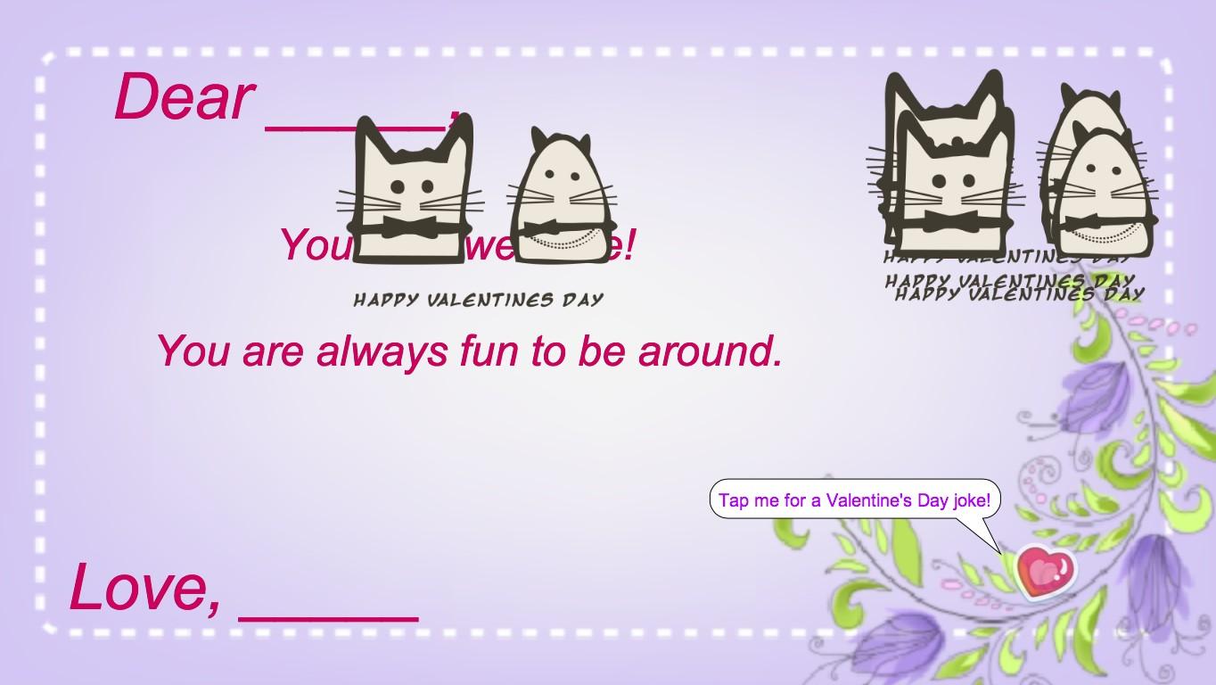 Valentine&#039;s Day E-card