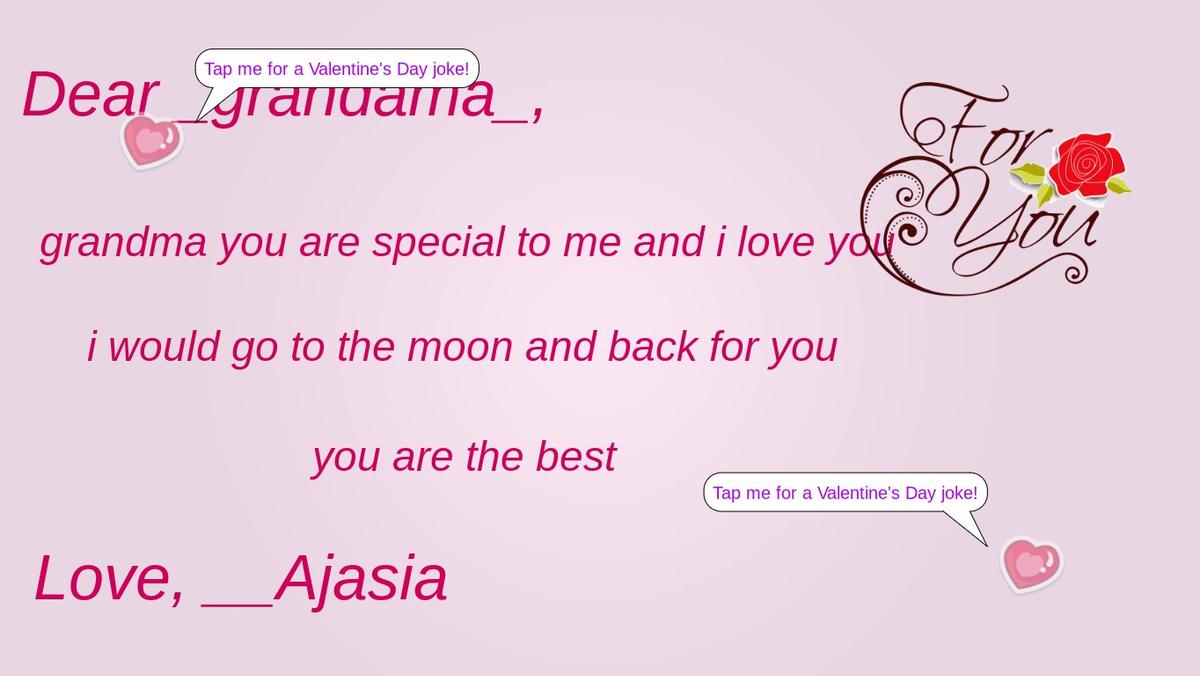 Valentine's Day E-card