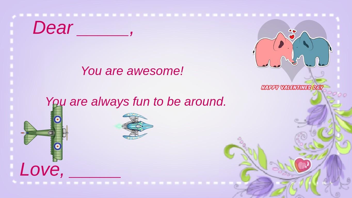 Valentine&#039;s Day E-card