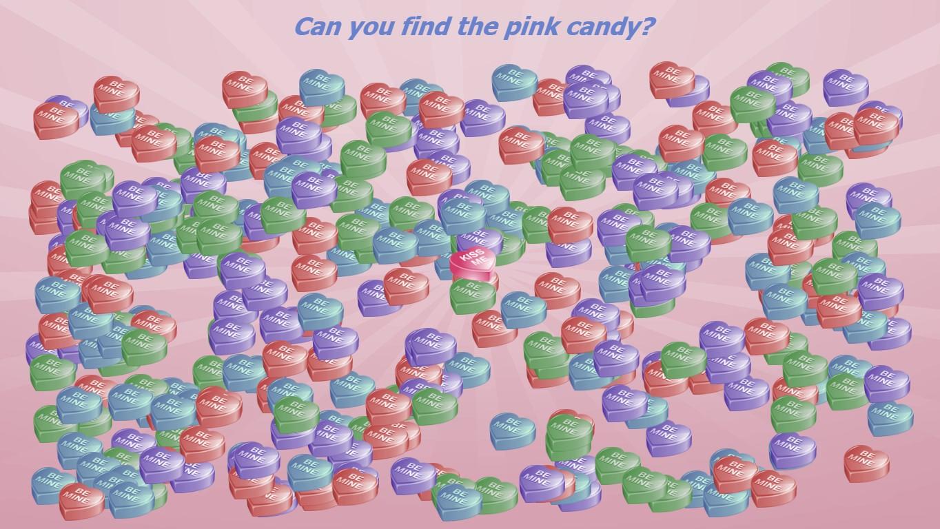 Candy Heart Search