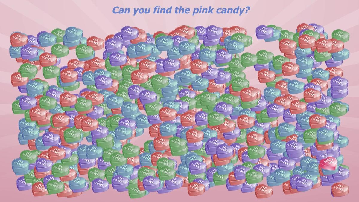 Candy Heart Search