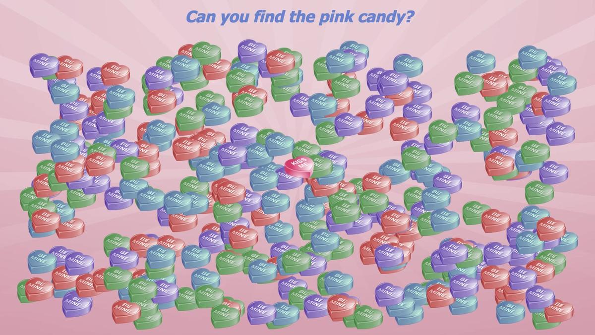 Candy Heart Search