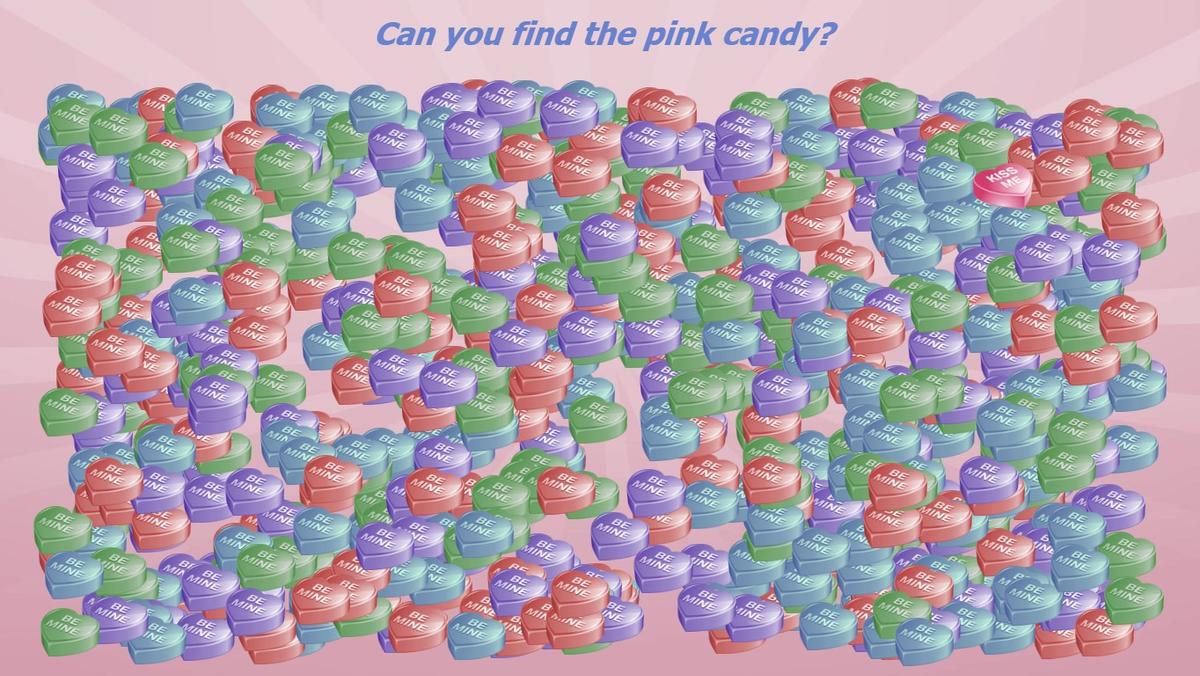 Candy Heart Search