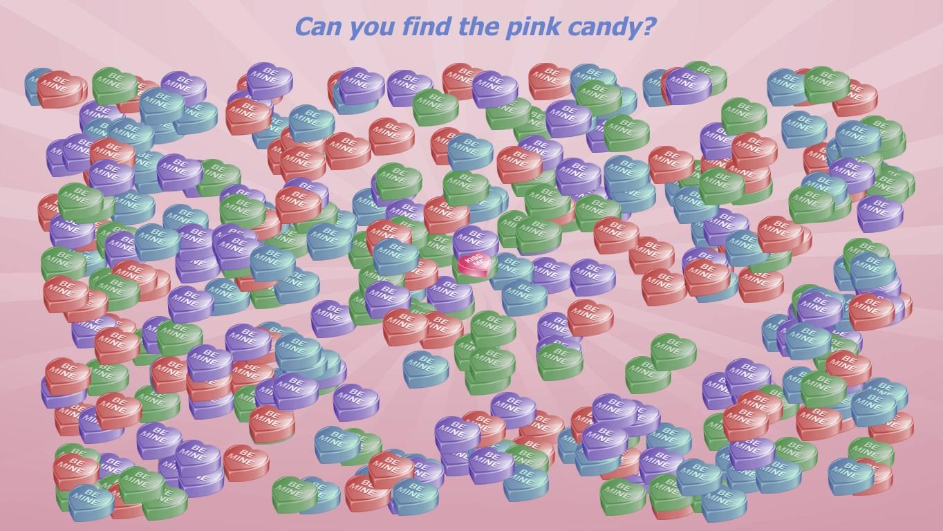 Candy Heart Search