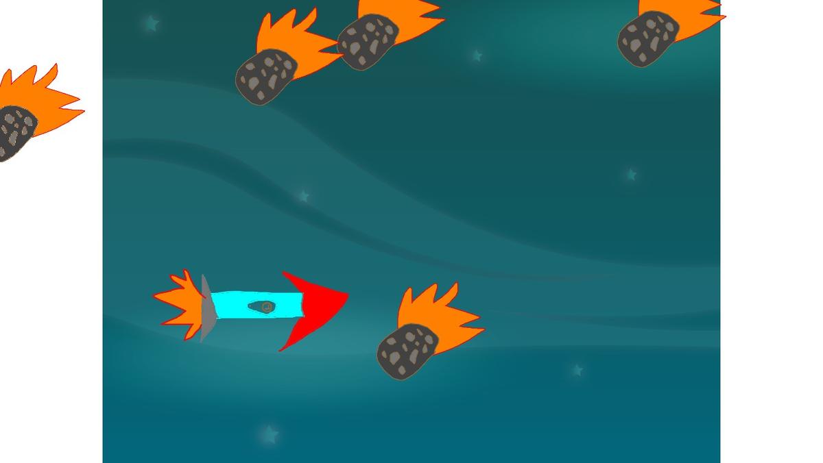 avoid the meteor!!