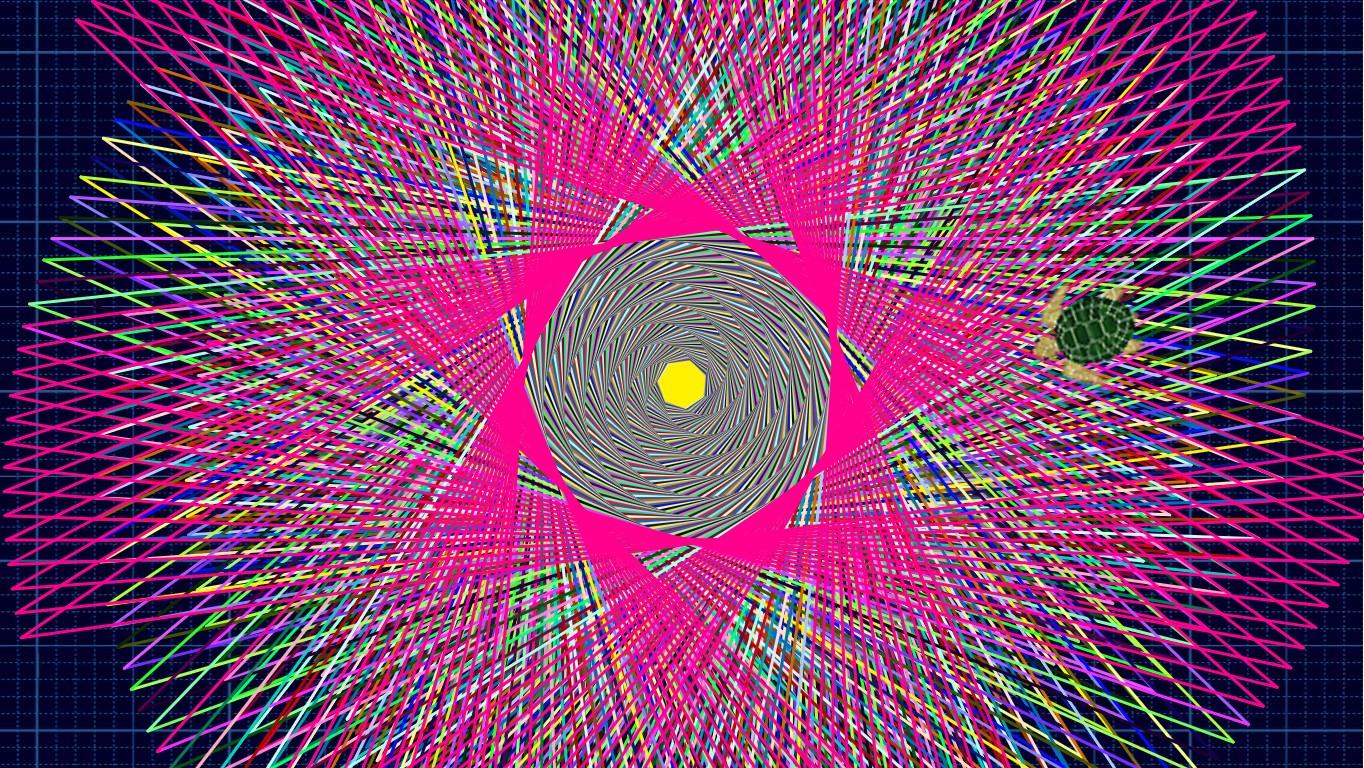 spiral rainbow triangaportal
