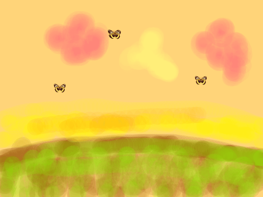 draw with flowers