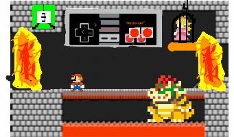 Super Mario Bowser battle  1 1