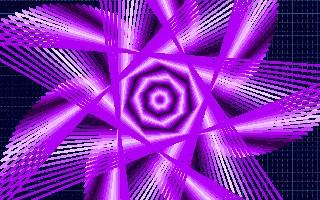 Spiral Triangles purple 2