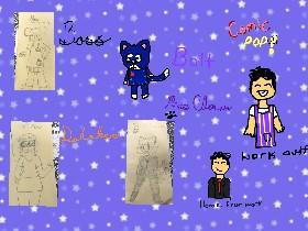 comic pop: characters