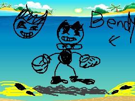 bendy at the beah