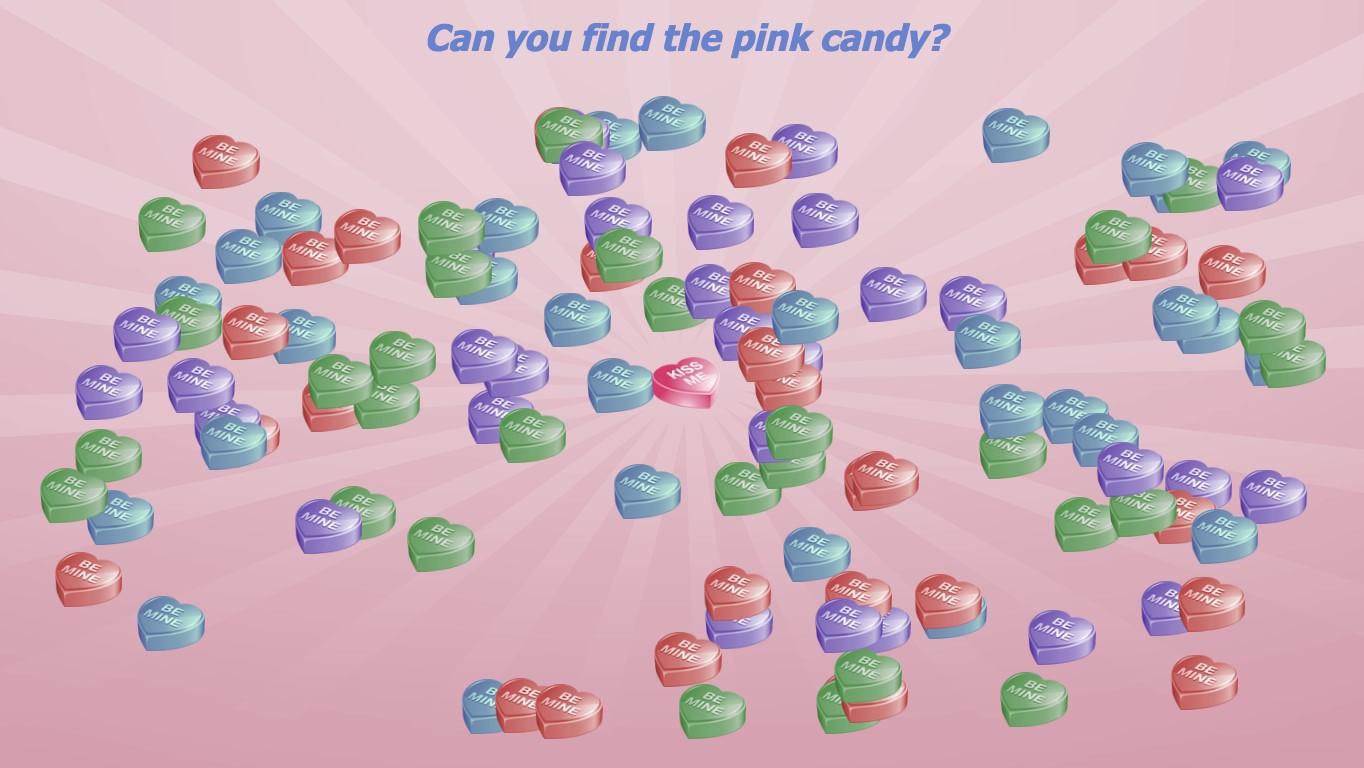Candy Heart Search