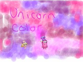 unicorn colors🦄