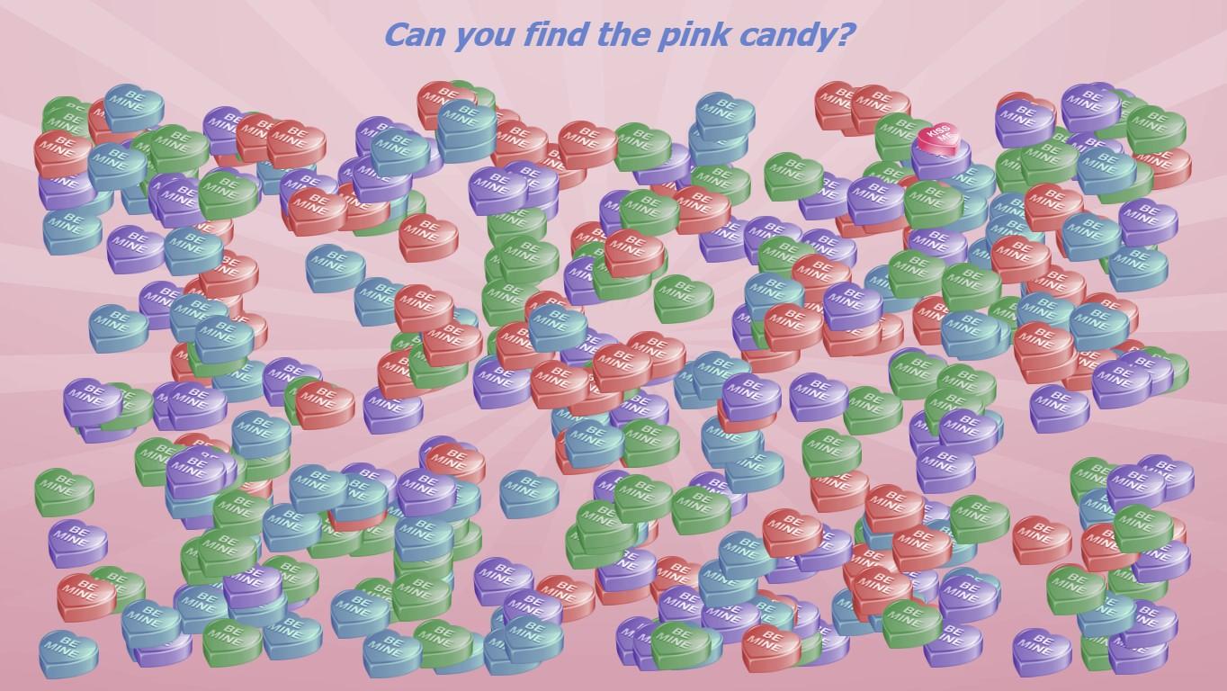 Candy Heart Search