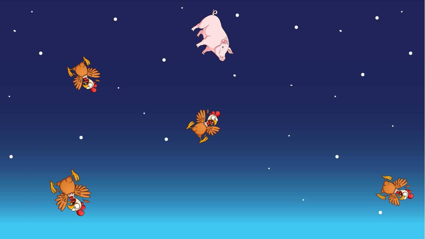 Space Chicken smash