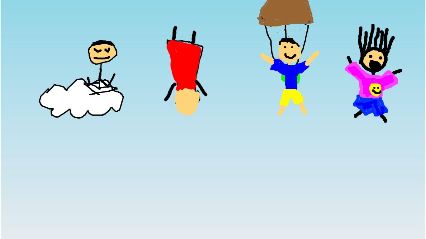 "I'M FALLING!"