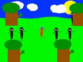 NINJA v.s BOY!