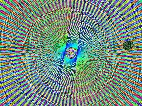 warning bright colors