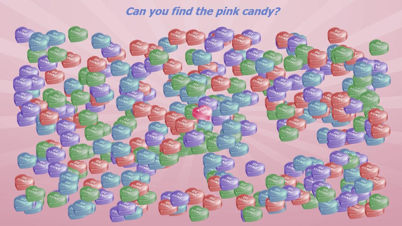 Candy Heart Search