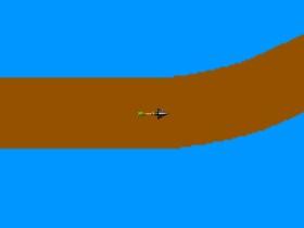 The running arrow