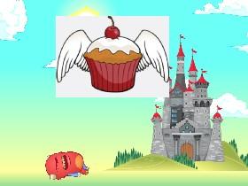 goosey and the magical dlying cupcake ( that is evil)