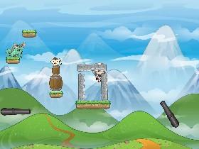Physics Cannon 2-Player 1