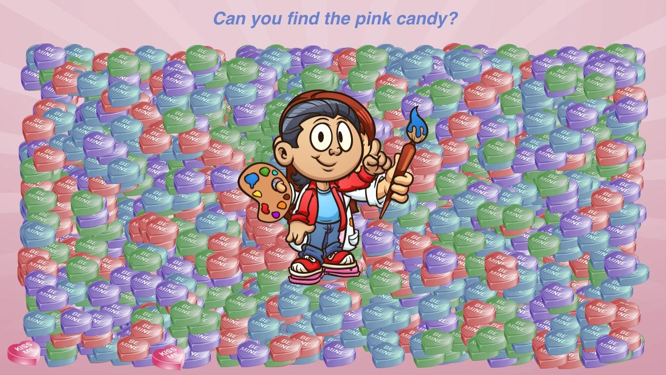 Candy Heart Search
