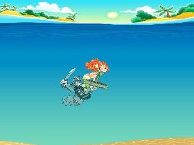Move the mermaid🧜🏻‍♀️🧜🏻‍♀️
