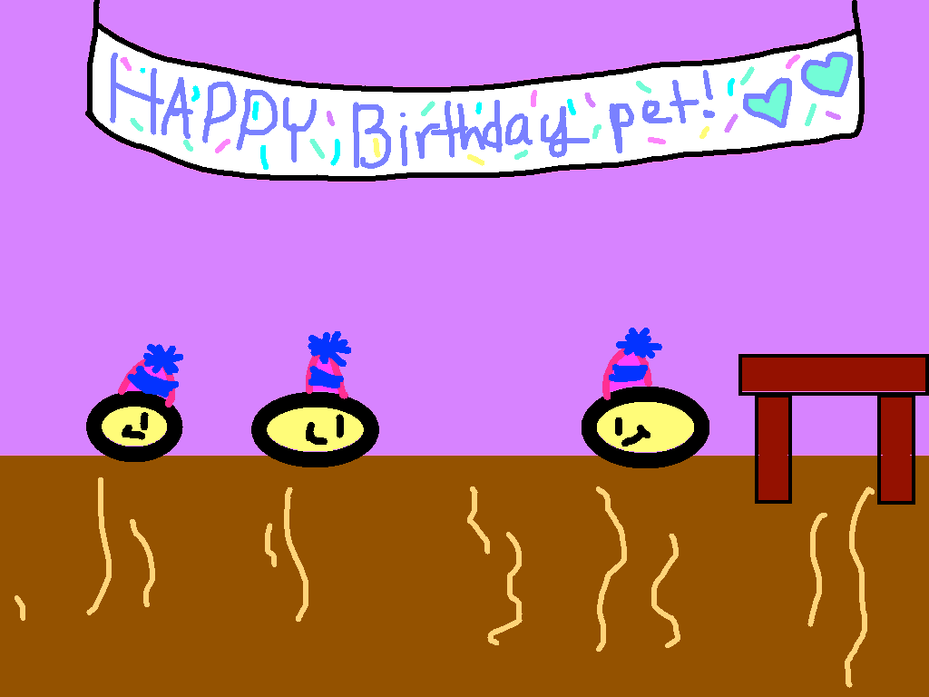 feed the pet while it party