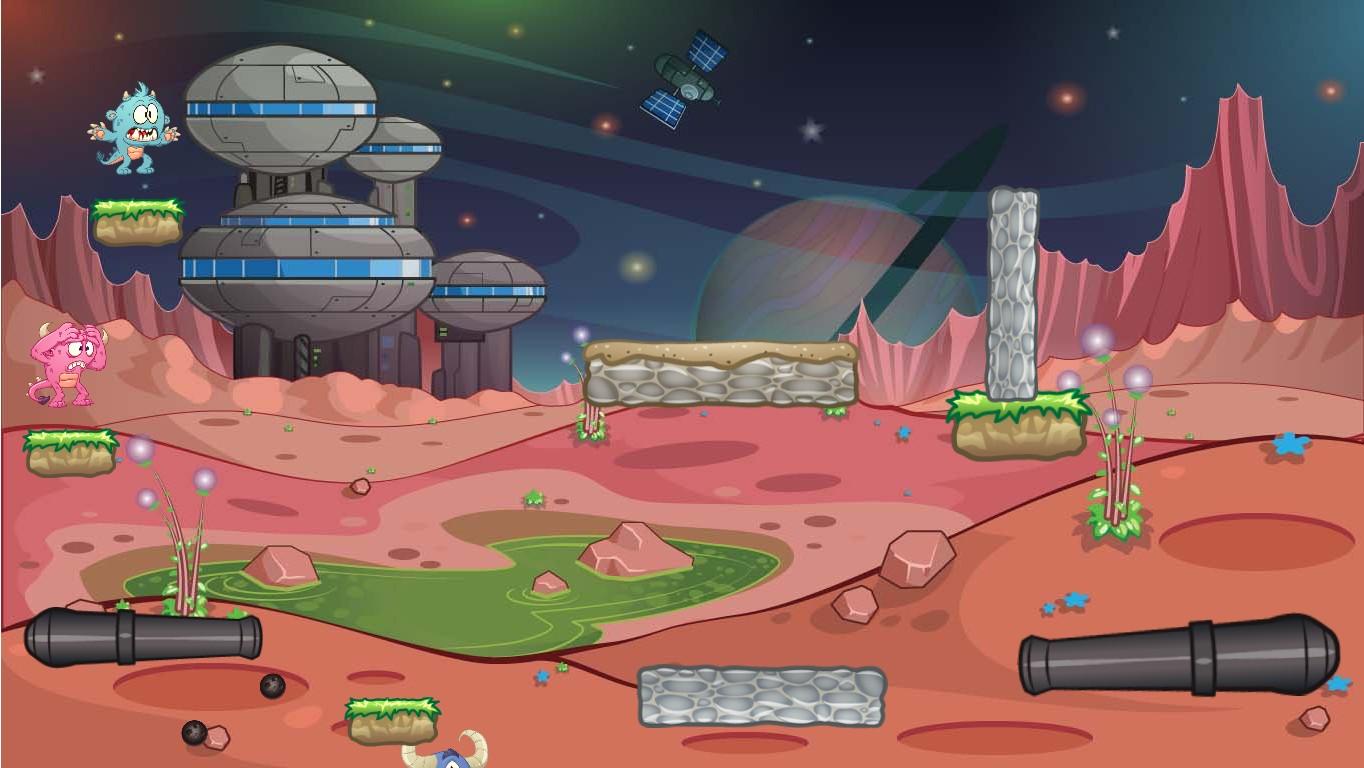 2 Player Cannon Game