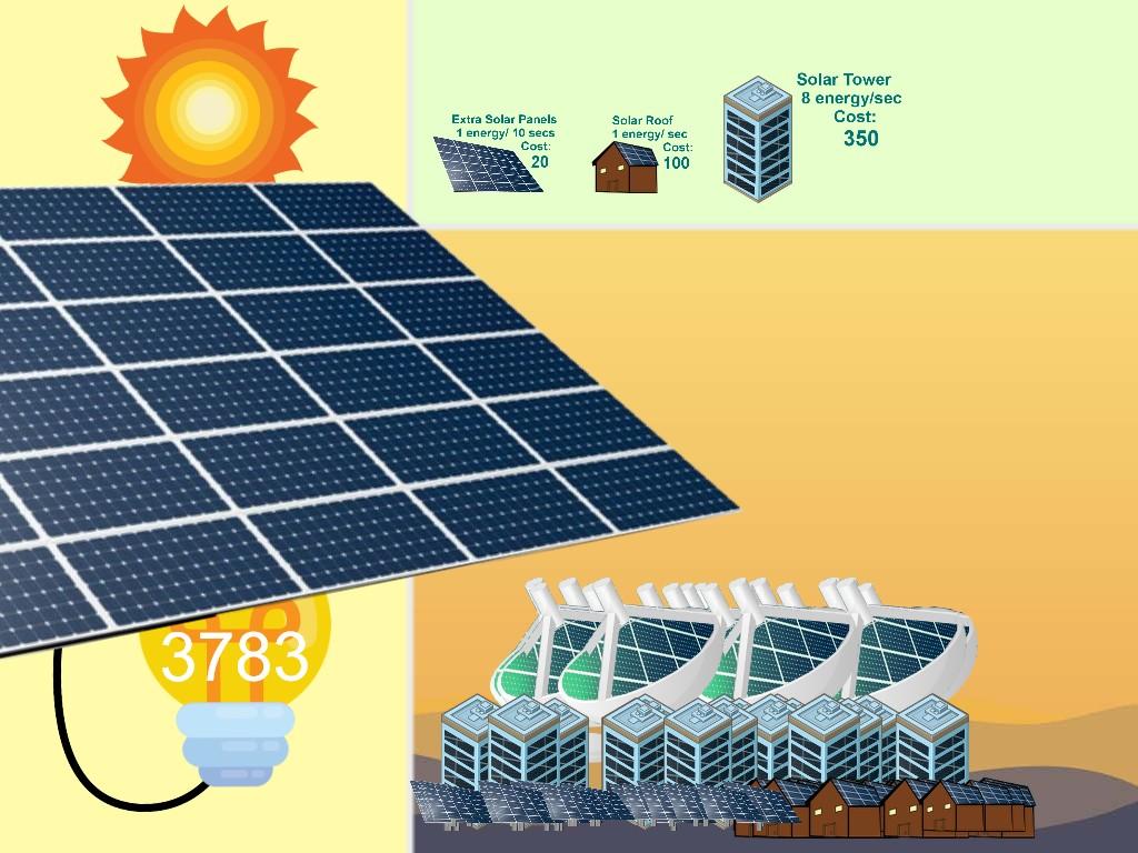 Solar Power Clicker