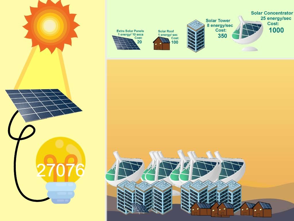 Solar Power Clicker
