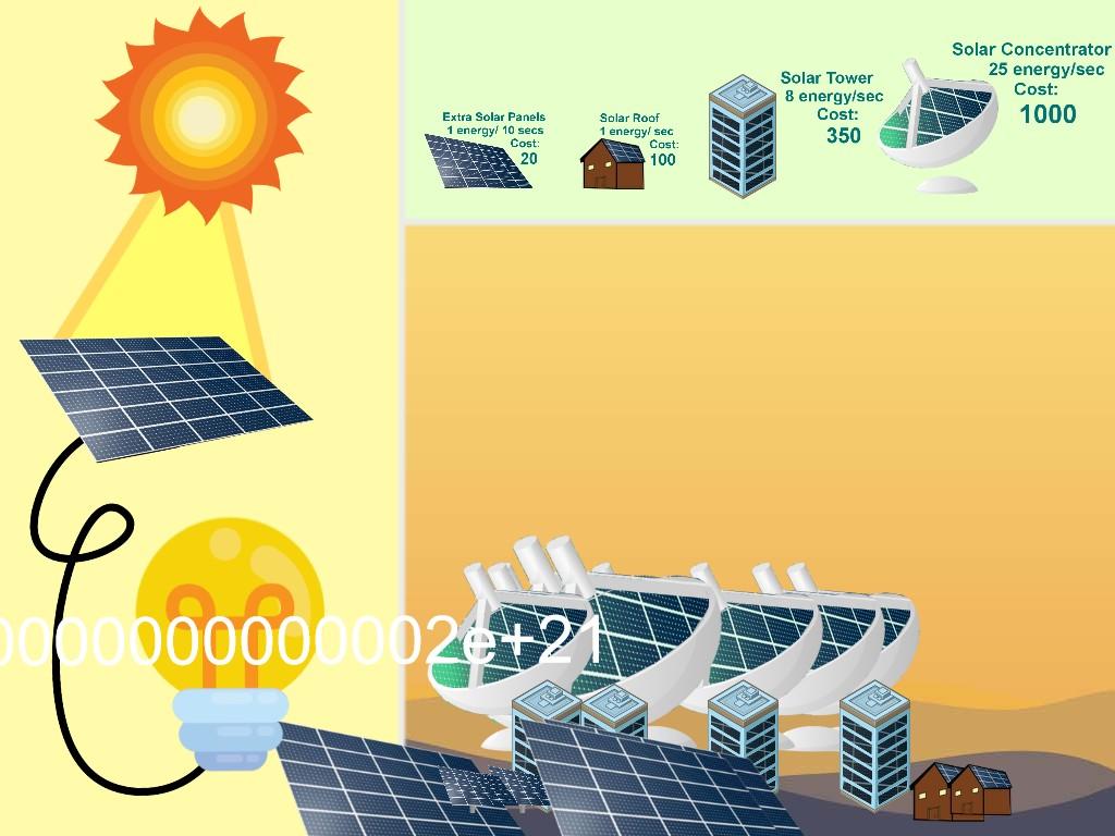 Solar Power Clicker