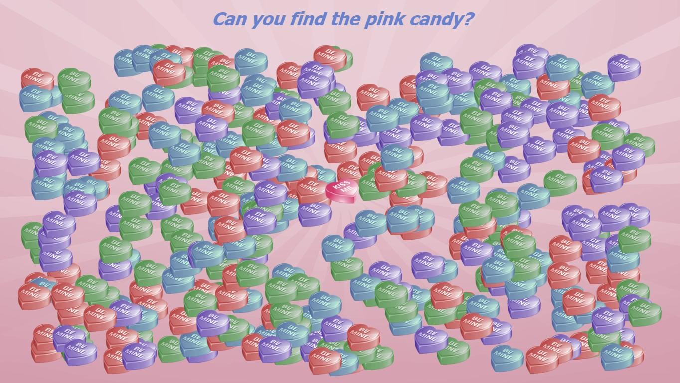 Candy Heart Search