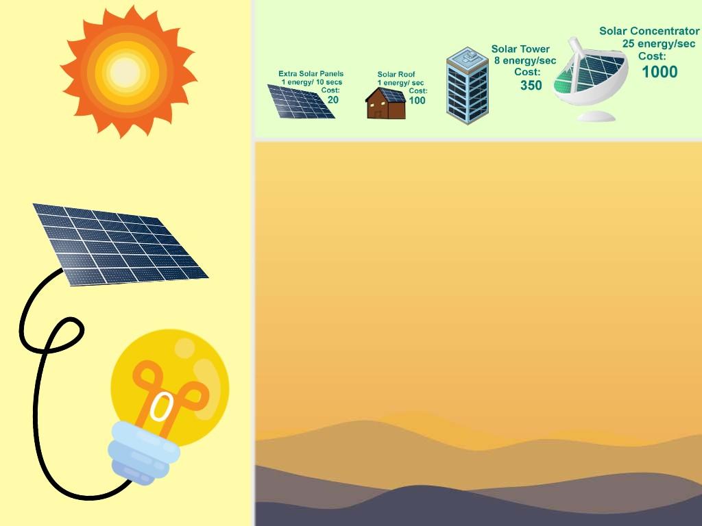 Solar Power Clicker
