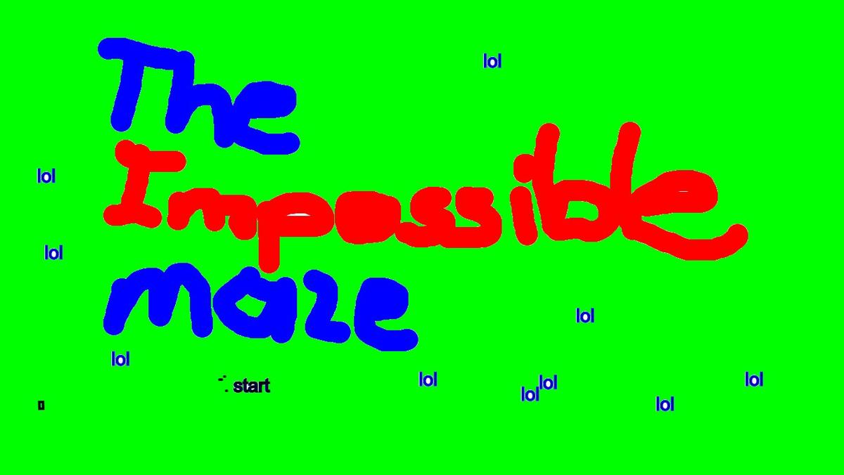 the impossible maze