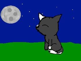 Wolf Howling Animation 1