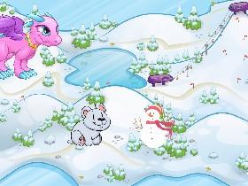 CHASE THE BEAR AND SNOWMAN