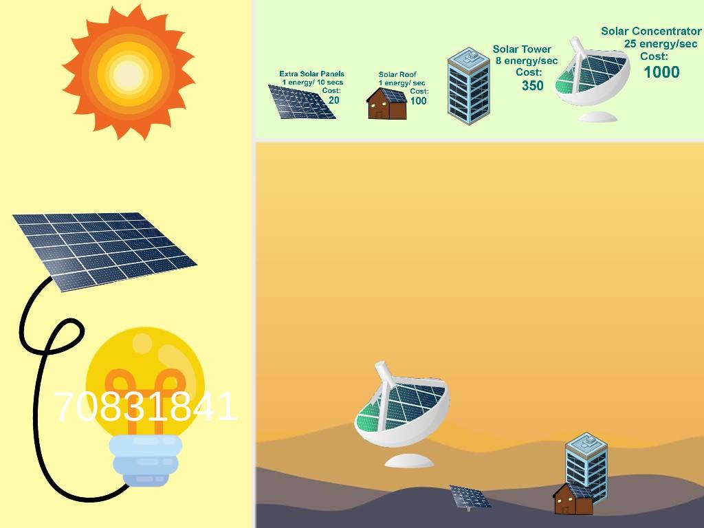 Solar Power Clicker hacked