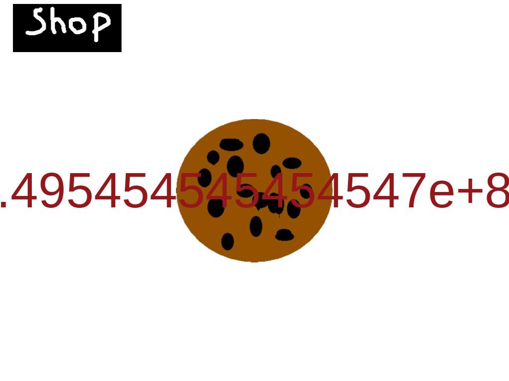 Cookie Clicker hacked