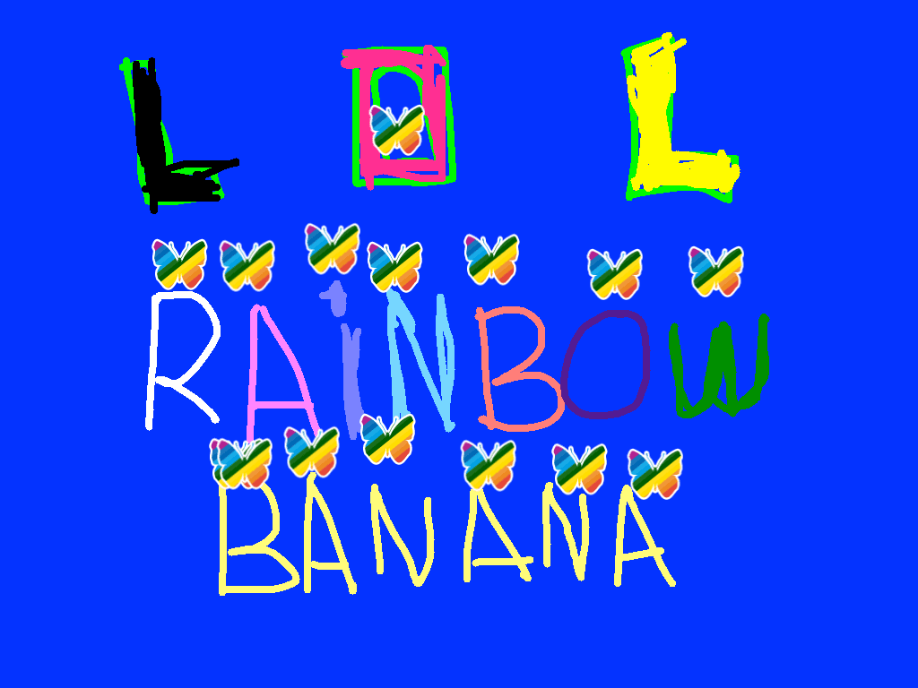 Rainbow Banana alpha 1.11