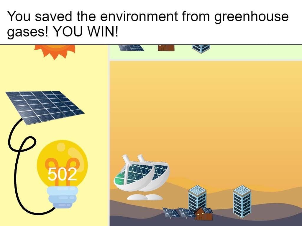 Solar Power Clicker