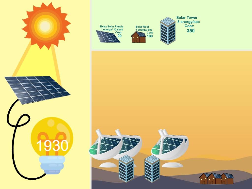 Solar Power Clicker