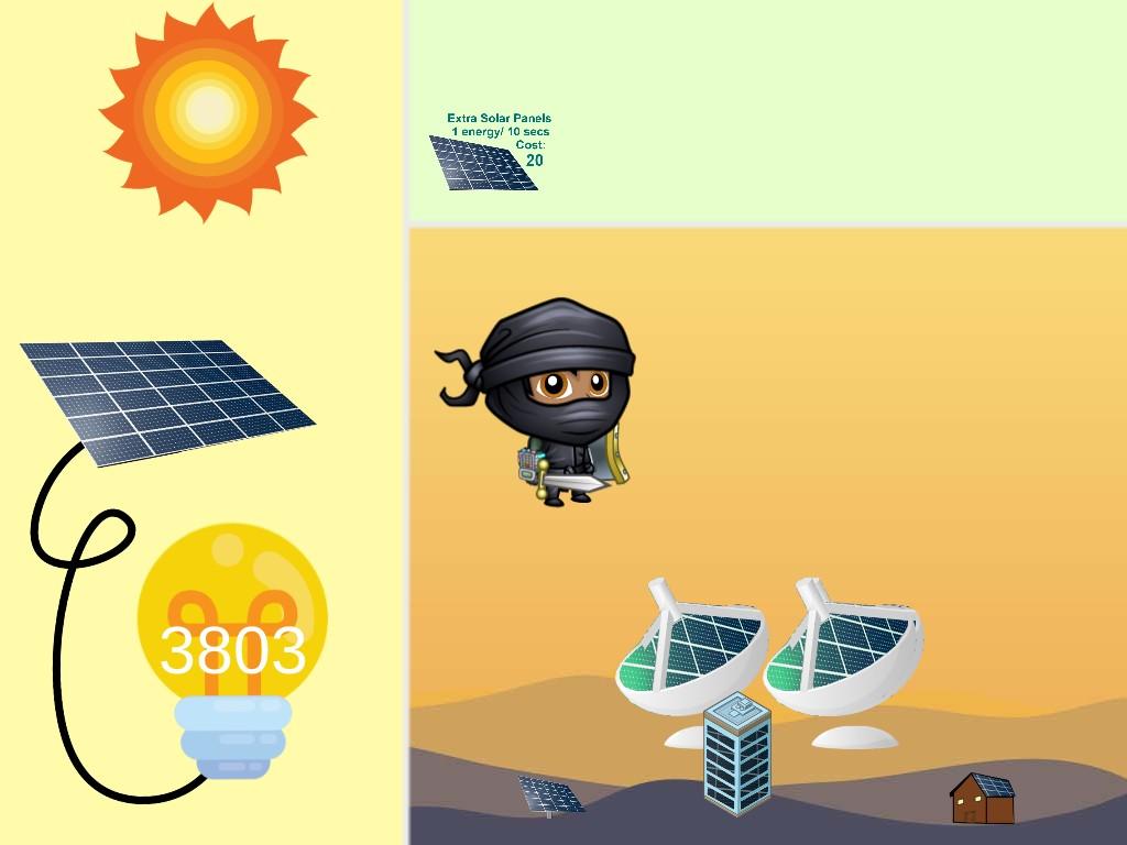 Solar Power Clicker